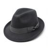 Classic Wool Felt Ladies Hat With Tassel And Leopard Pattern For Autumn Winter Outdoor Wear