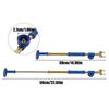 Single / Double Head Bottle Interface Garden Trolley Brass Guns Sprayer Adjustable Nozzle Water Pressure Atomization Sprayer