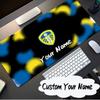 Custom Name Mouse pad Leeds United Crest Legacy Mouse pad, Gaming Mouse Pad, keyboard pad, Desk Decor for computer notebook Fan Birthday Gift
