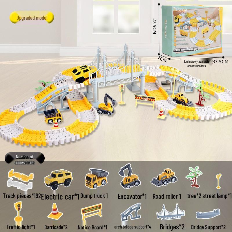 

Сделай сам изменяемый трековый автомобиль: Детская образовательная игрушка «Электротехника»