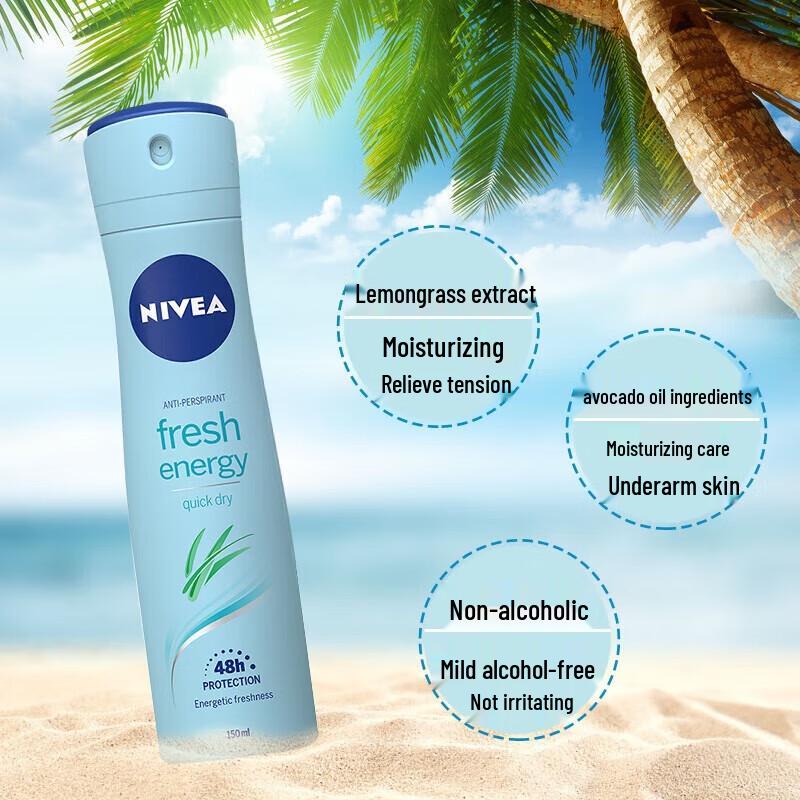 Nivea Vital Fresh Antiperspirant Spray 150ml