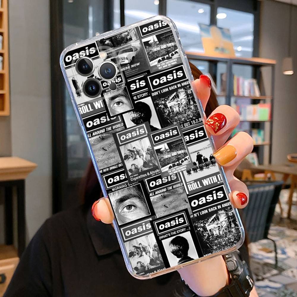 

O-Oasis Band For IPhone 11 12 13 14 15 16 17 Pro Max Plus 13 Mini Silicone Soft Transparent Back iPhone 11
