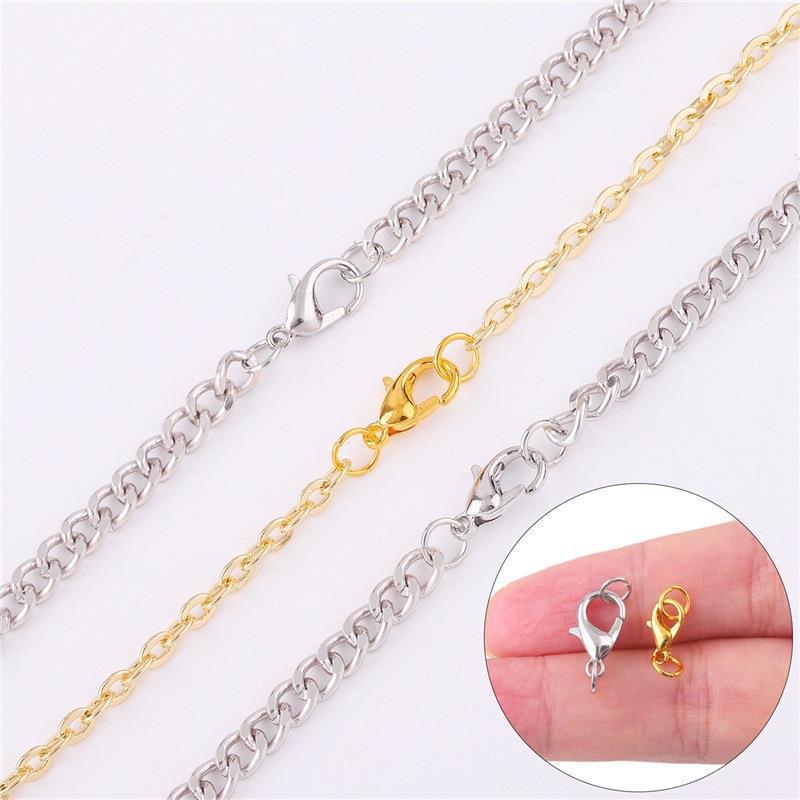 Handmade Alloy Lobster Clasp Pendant: DIY Keyring & Jewelry Accessory