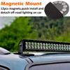MUTUACTOR Neodym Gummiummantelte Magnete 100 lbs M8 Außengewinde 2 Stück Kratzfreie Montage-Magnete für Offroad-Fahrzeugbeleuchtung LED-Arbeitssignal