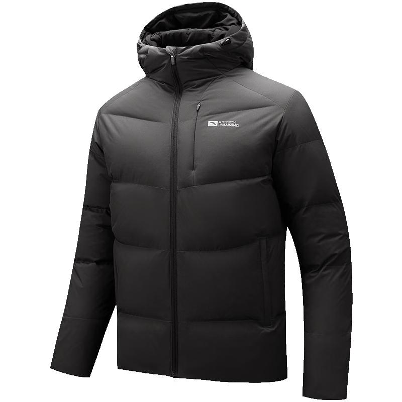 Anta Men's Hooded Puffer Down Jacket