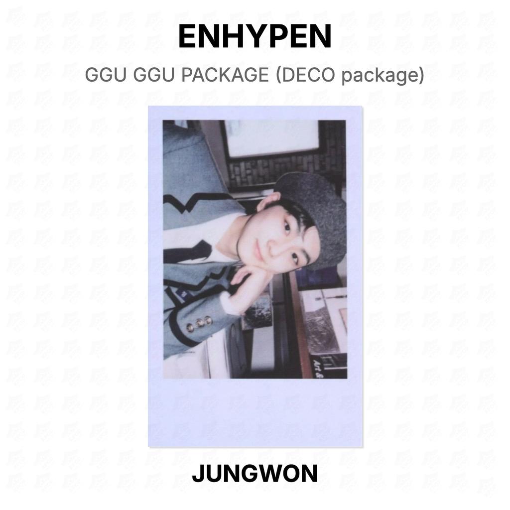 ENHYPEN GGU GGU PACKAGE (DECO Package) Official Photocard