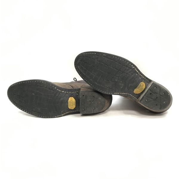 WHITES BOOTS SMOKE JUMPER logger boots 8.5B 25.5-26.5 brown 70s-80s? vintage(USED)