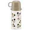 Skater Children's Stainless Steel Water Bottle 2way Direct Drinking 420ml Cup Drinking 350ml Mickey & Friends Cooking Child-friendly Lightweight Type