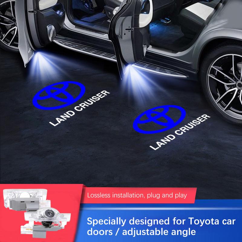 2026 New For Toyota For Toyota Land Cruiser 250 Prado Lc250 First Edition 1958 Door Welcome Lamp Lights Logo Interior Upgrade Ac