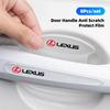 8Pcs TPU Car Door Handle Film Anti Scratch Stickers Decal For F-SPORT ES RX NX LS UX LM LX GX LC RZ IS CT GS RC HS SC TX