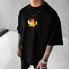 Pikachu Peripheral Printing Original T-Shirt Short Sleeve New Men's and Women's Summer Harajuku Loose Casual Top