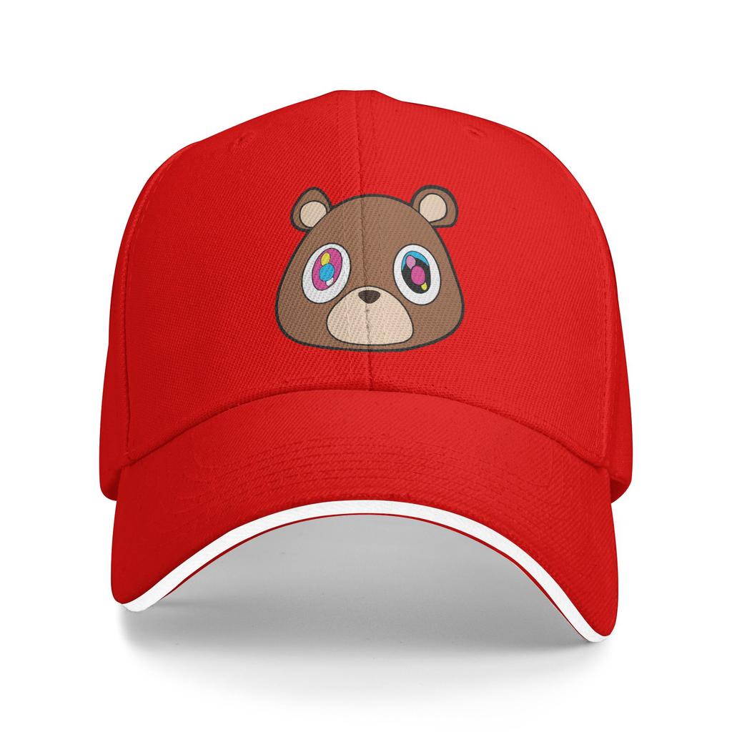 Custom Fashion Popular Singer Kanye West Baseball Cap Unisex WoUnisex Adjustable Adult  Dad Hat Summer Sun Hat