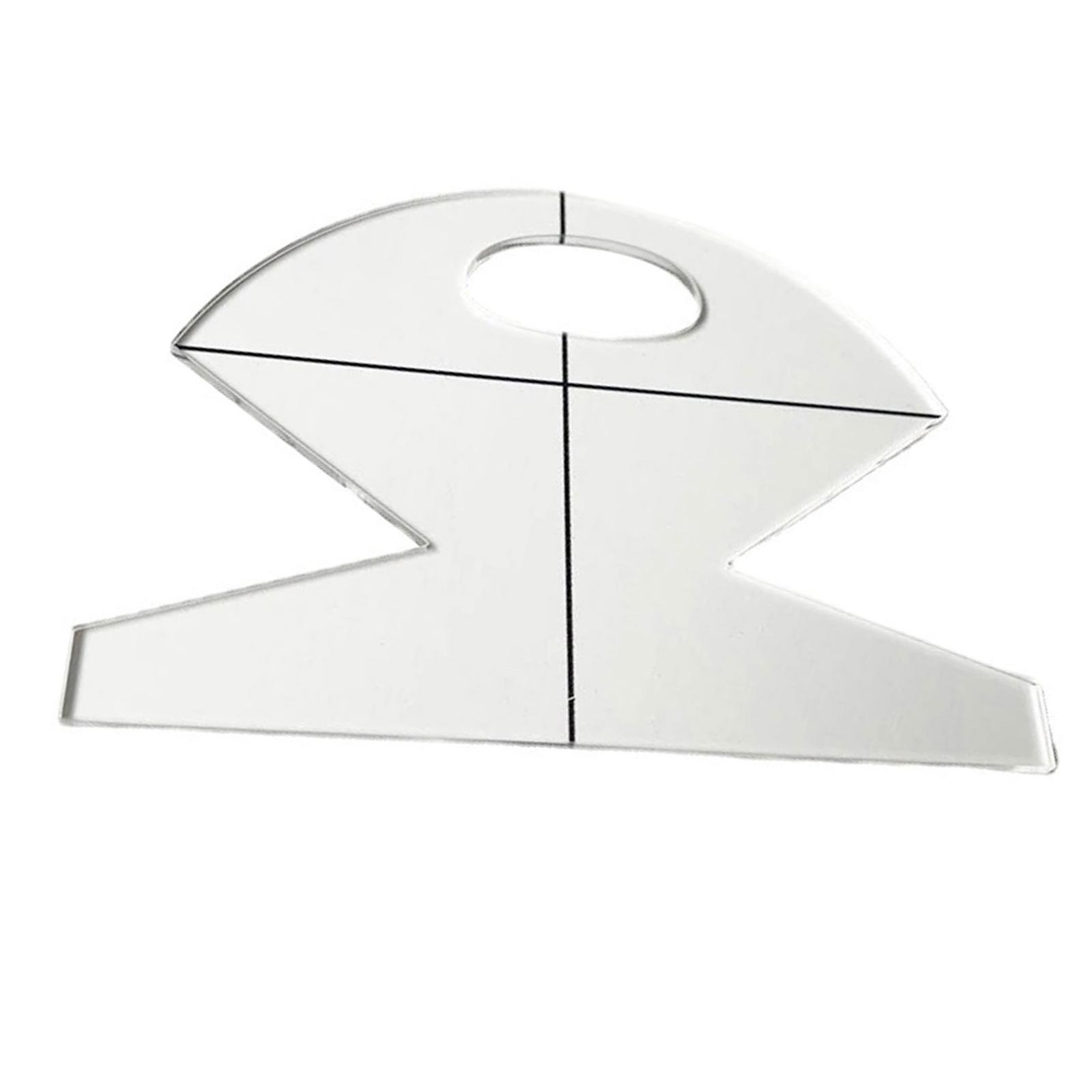 

Шаблон для грелки на миску 5 дюймов 10 дюймов 16 дюймов Акриловые шаблоны Пэчворк Шаблон Линейка для квилтинга для пэчворка Выкройка для шитья S