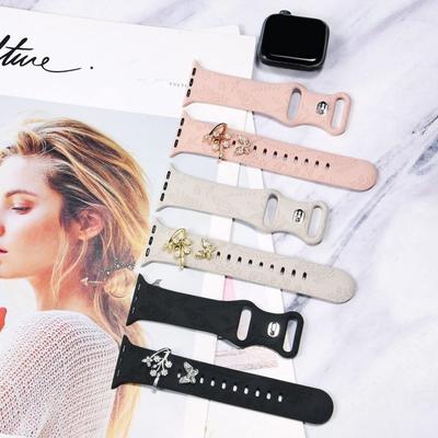 Diamant-Uhrenarmband-Ornament, Armband-Armband-Charms, dekorativer Ring für iWatch-Armband-Zubehör