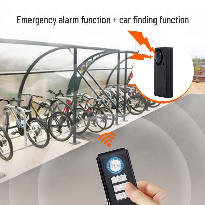 Adjustable Sensitivity Wireless Vibration Alarm with Remote Control