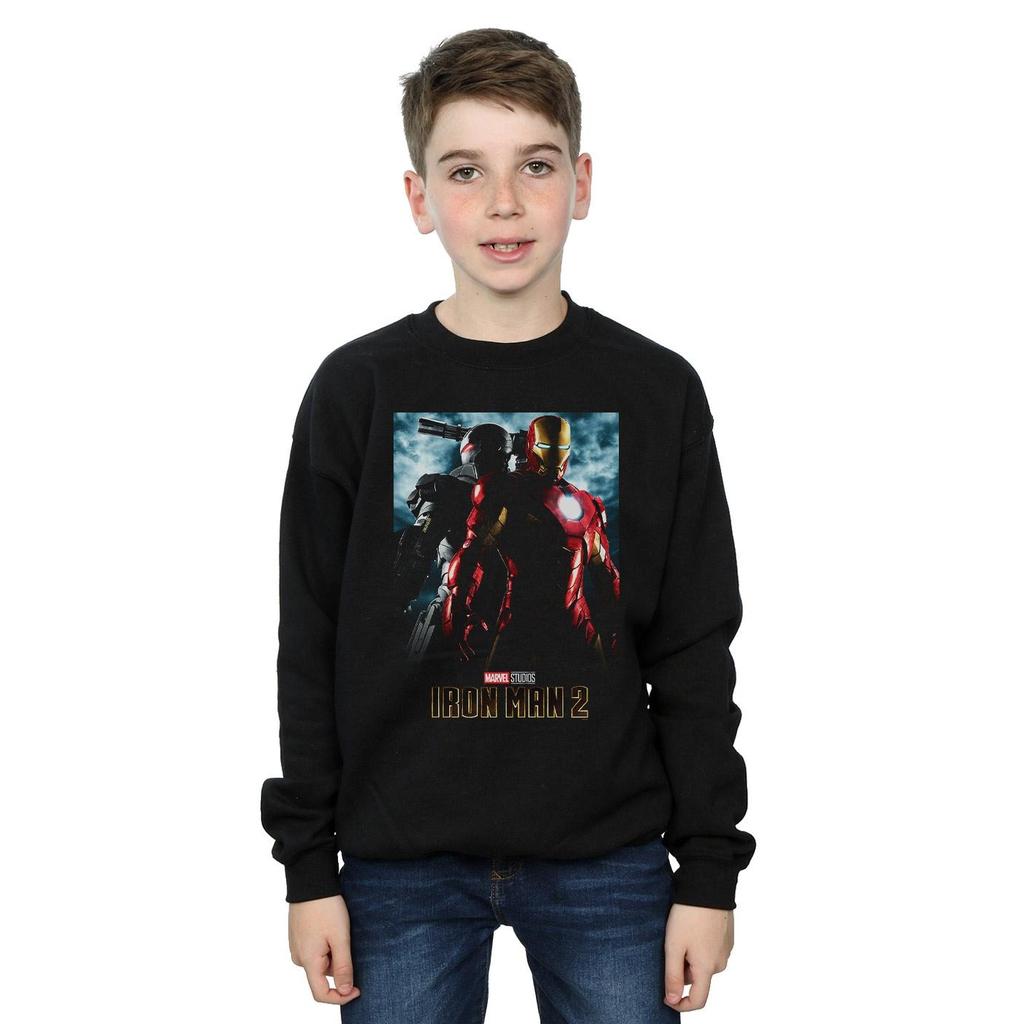 Marvel Studios Boys Iron Man 2 Poster Sweatshirt