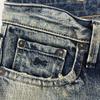 DENHAM Made In Japan 2013 ELLE JAL Indigo Drop Skinny Denim Bottoms W23L32 blueUsed