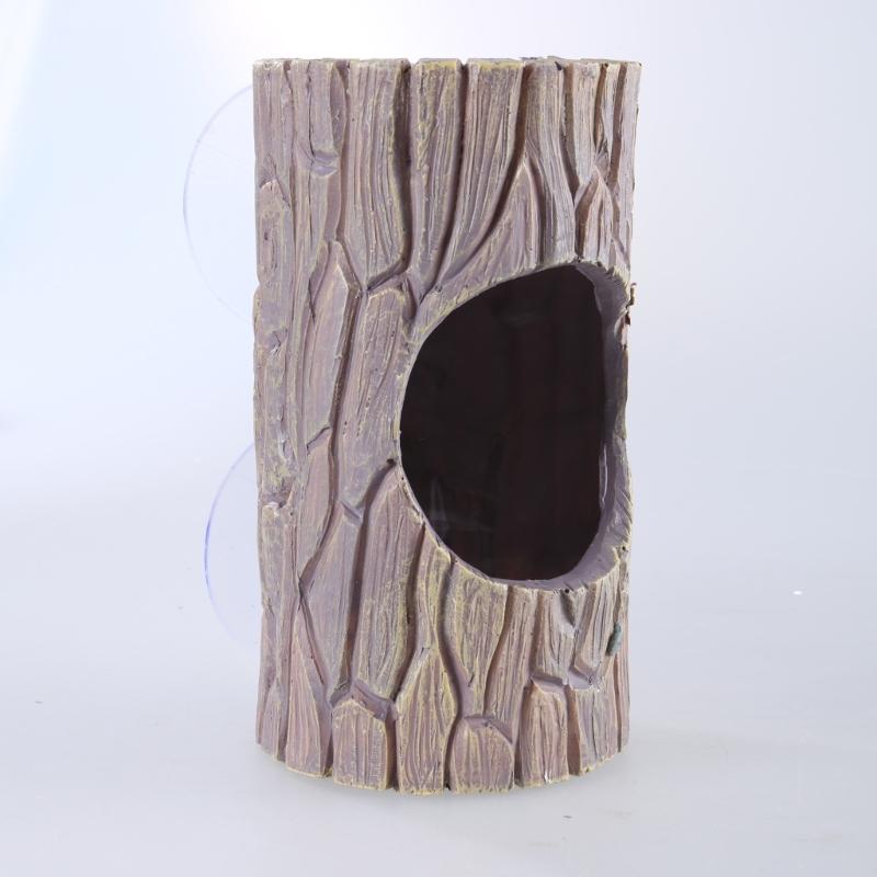 Reptiles Hideaway Cave Hollow Trunk Shape for Lizards Geckos Hideouts Hiding Hollow Trunk Trunk Hideouts