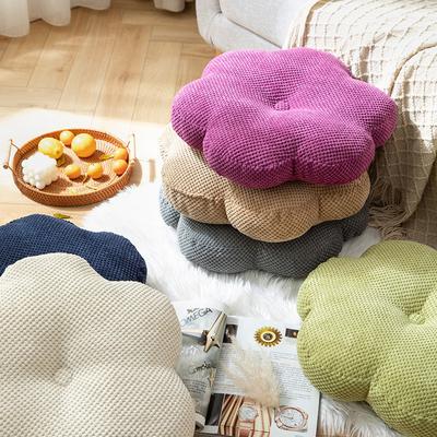 Modernes Blumenkissen Bodenkissen Dickes Rückenkissen Tatami Meditation Sitzpouf Für Wohnzimmer Yoga Schlafzimmer Sofa Bank