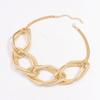 Trendy European & American Geometric Chunky Chain Hip-Hop Necklace for Women
