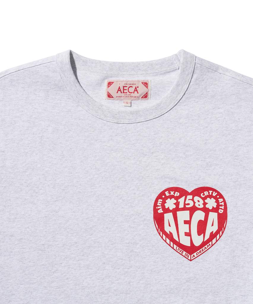 AECA (Woman) Aeca Love Half Sleeve-Light Gray