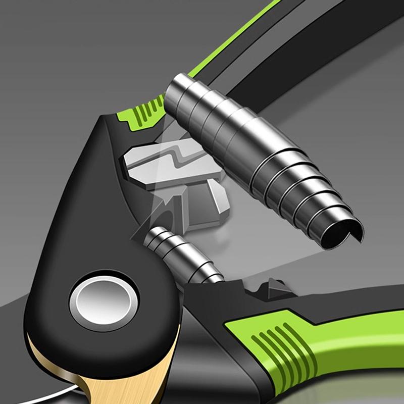 Labor Saving Pruning Shears Gardening SK5 Alloy Steel Shears Scissors Fruit Tree Branches Cutting Tools Portable Pruning Cutter