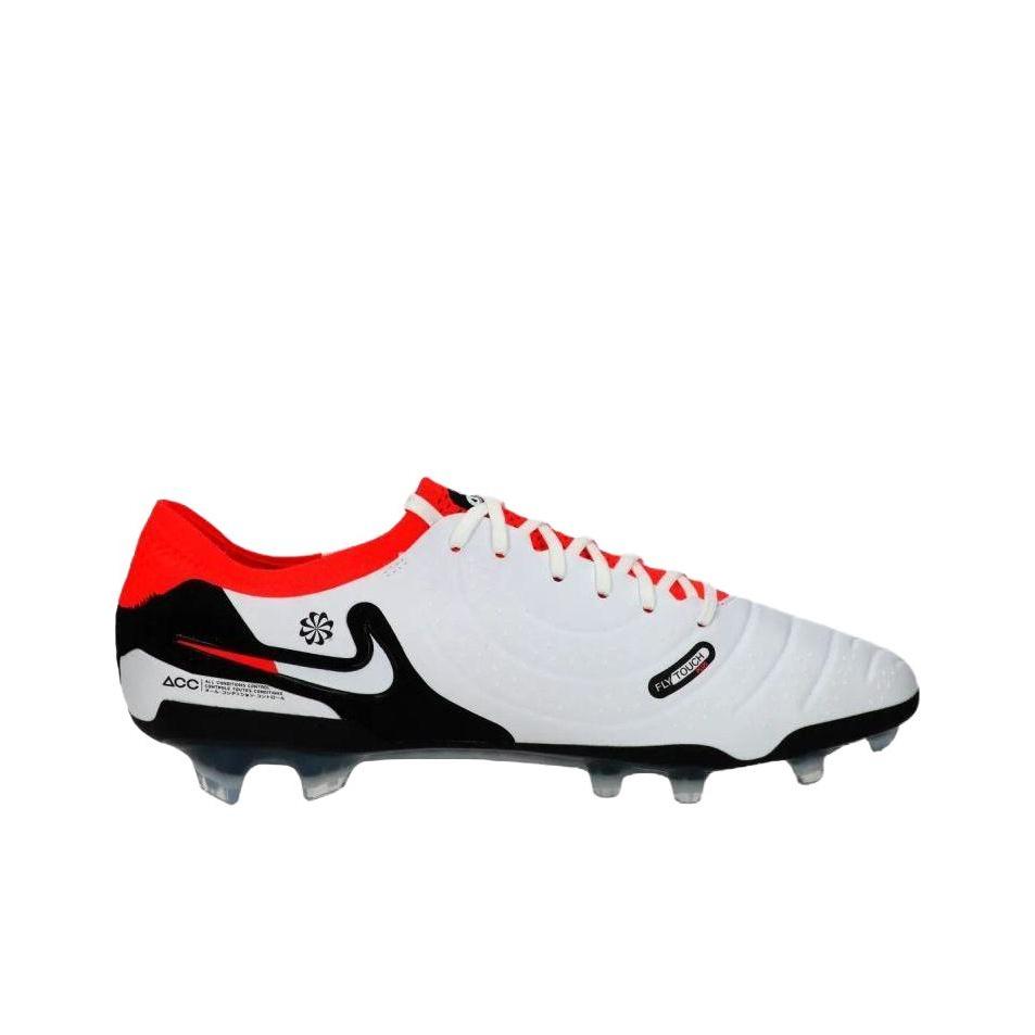 Nike Tiempo Legend 10 Elite Versatile Comfortable Soccer Shoes Men Soccer Shoes White Black Red FN7276-100