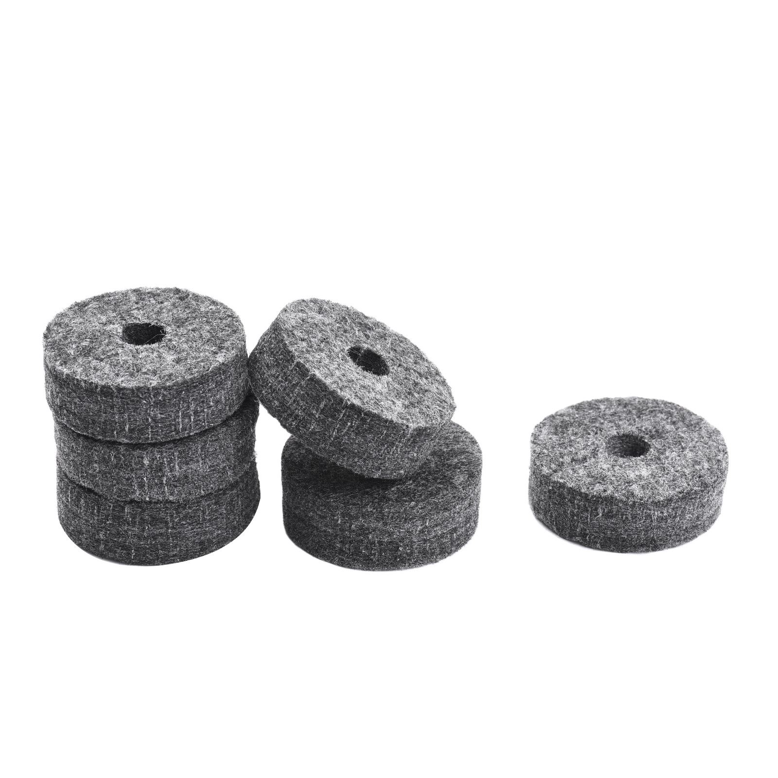 

23pcs Cymbal Replacement Accessories Drum Parts with Cymbal Stand Felts Drum Cymbal Felt Pads Include Wing Nuts Washers серый