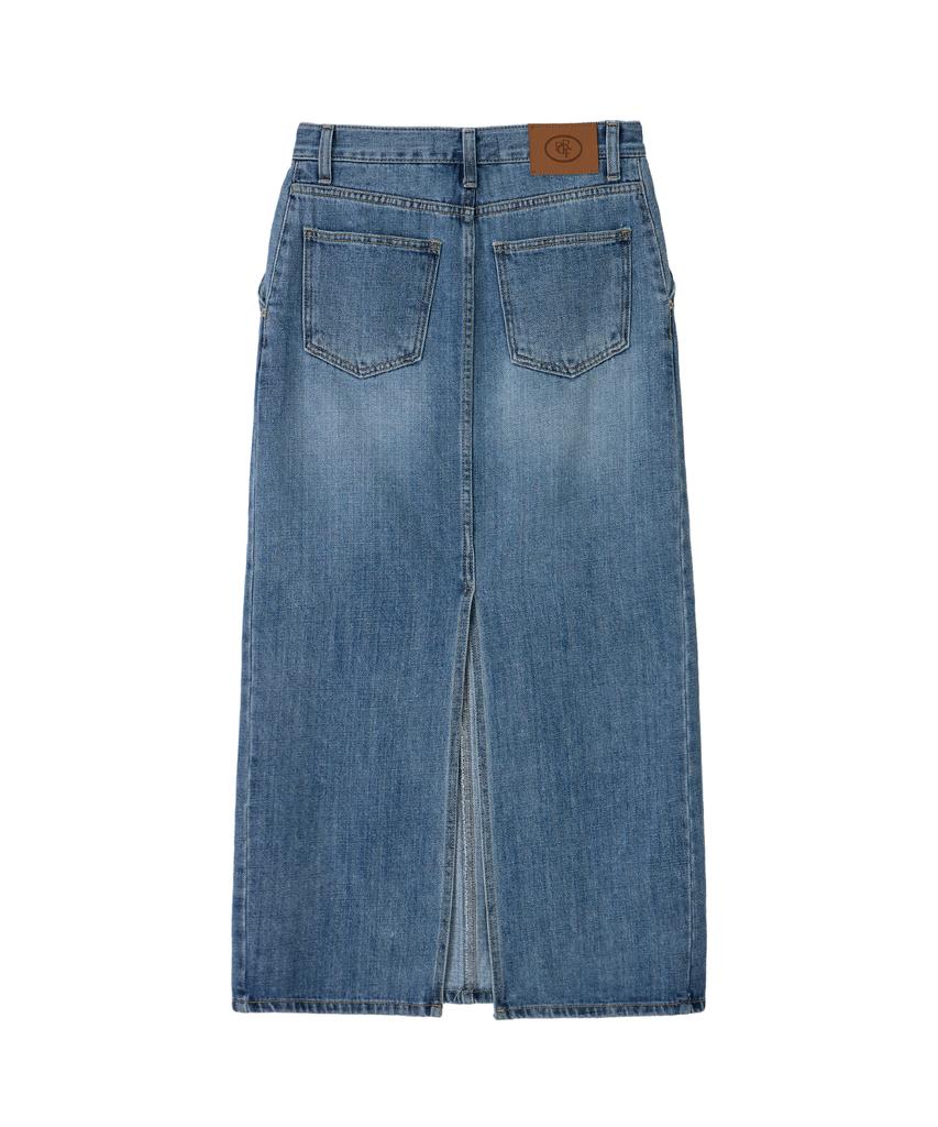 Pandora Fit Soren Denim Skirt (Blue)