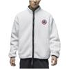 Jordan Fearless Logo Stand Collar Zip-Up Fleece Jacket Men Jackets Light-Silver-Grey FV4017-029