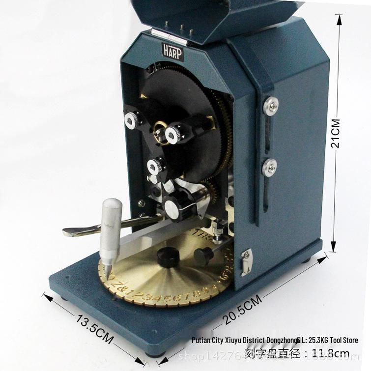 Portable Ring Engraving Machine for English & Symbols | Compact Gold Tool
