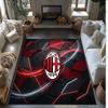 AC Mailand Bedruckter Flanell Teppich Rutschfest Weicher Polyester Boden Teppich Indoor Dekor Matte für Schlafzimmer Wohnzimmer Sofa Spielzimmer Heimdekoration