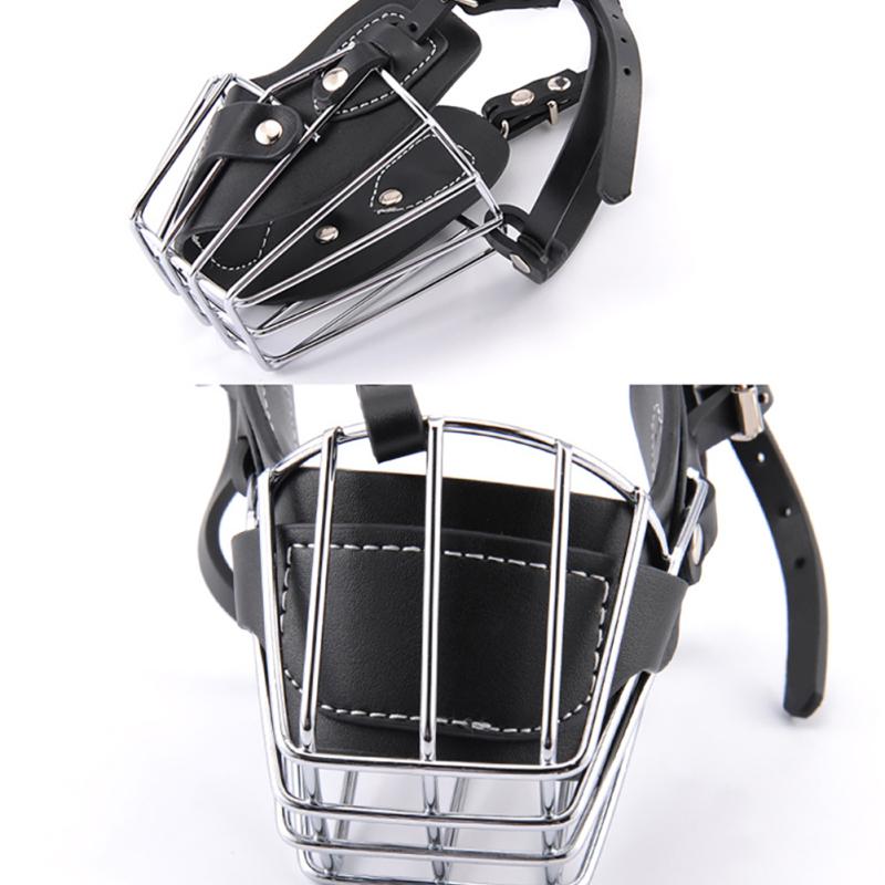 Maulkorb für Haustiere, verstellbar, Anti-Biss, Anti-Bellen, Mundmaske, Schutzhülle für kleine, mittelgroße und große Hunde
