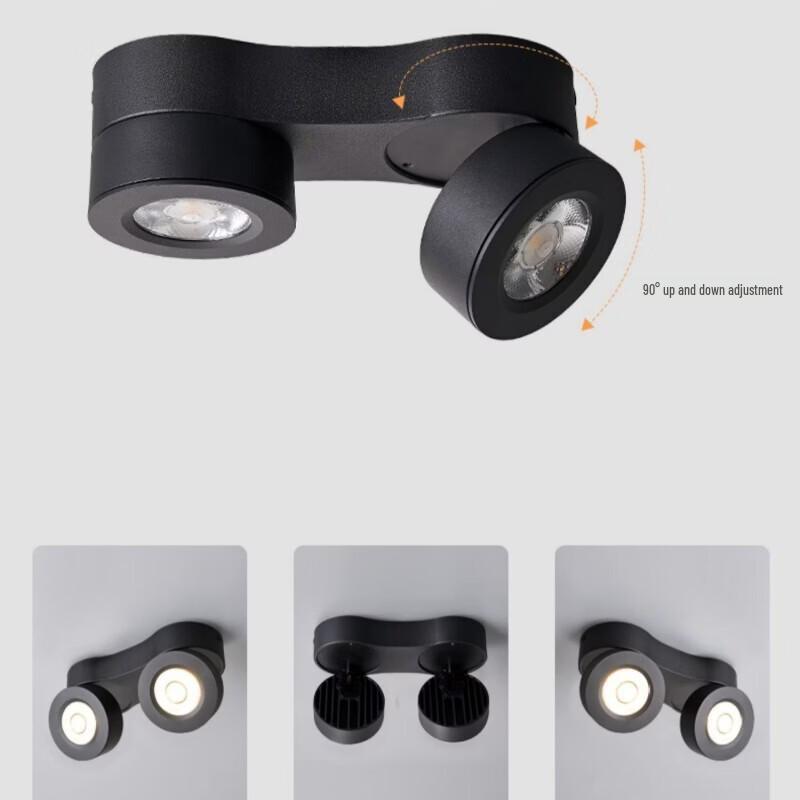 Nufeng Double-Head Adjustable LED Spotlight