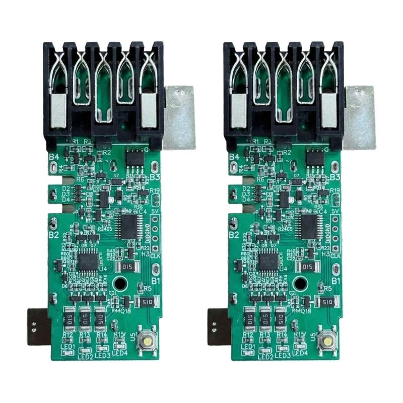 Battery Interface Circuit Board Assembly with Balance Board Design for 18V 18650 Battery Pack Maintenance and Replacement