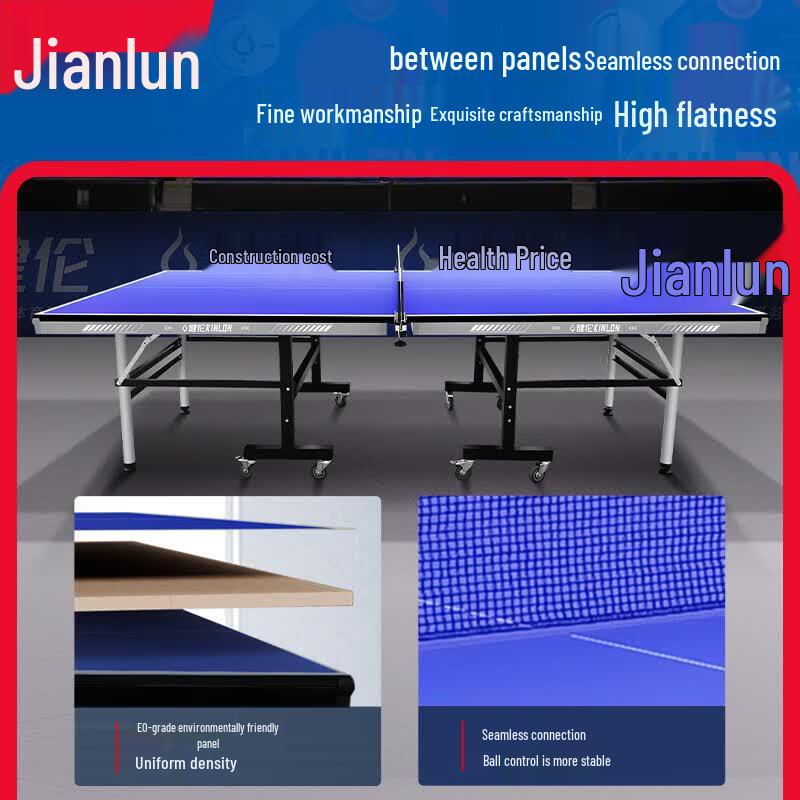 JEEANLEAN Indoor Foldable Competition Ping Pong Table