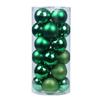24Pcs/set 3cm Christmas Tree Ball Baubles Colorful Xmas Party Christmas Decorations Perfect Wedding Hanging Ball Wreath Ornament