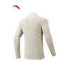 Anta CHN Series Men's National Team Air Muffin Half-Zip Fleece Long Sleeve T-Shirt