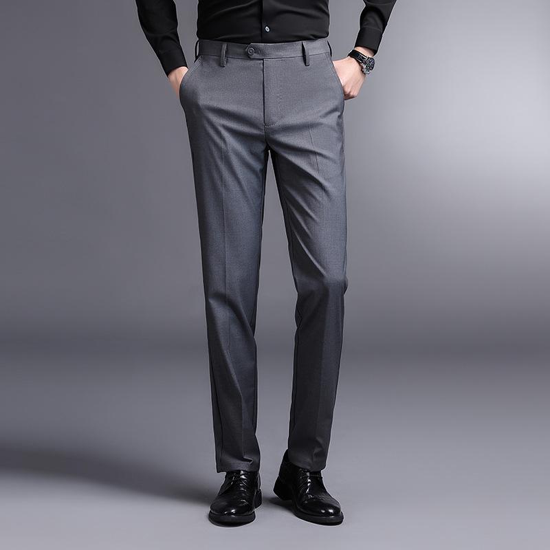 

Men s 2024 Classic Four-Season Straight-Leg Dress Pants - Business Casual & Professional Style. 36