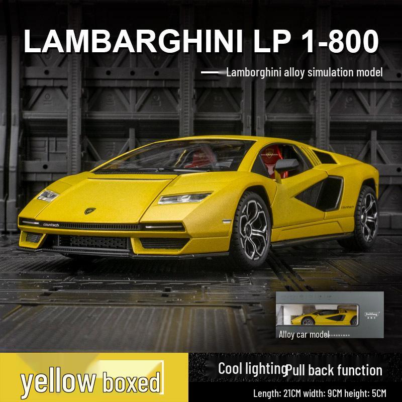 

Игрушечная модель суперкара Lamborghini LPI800 из сплава со звуком и светом