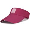 New Summer Velcro Design Outdoor Running Sun Hats Men Women Top Empty Solid Sport Tennis Golf Sunhats Sunscreen Baseball Cap