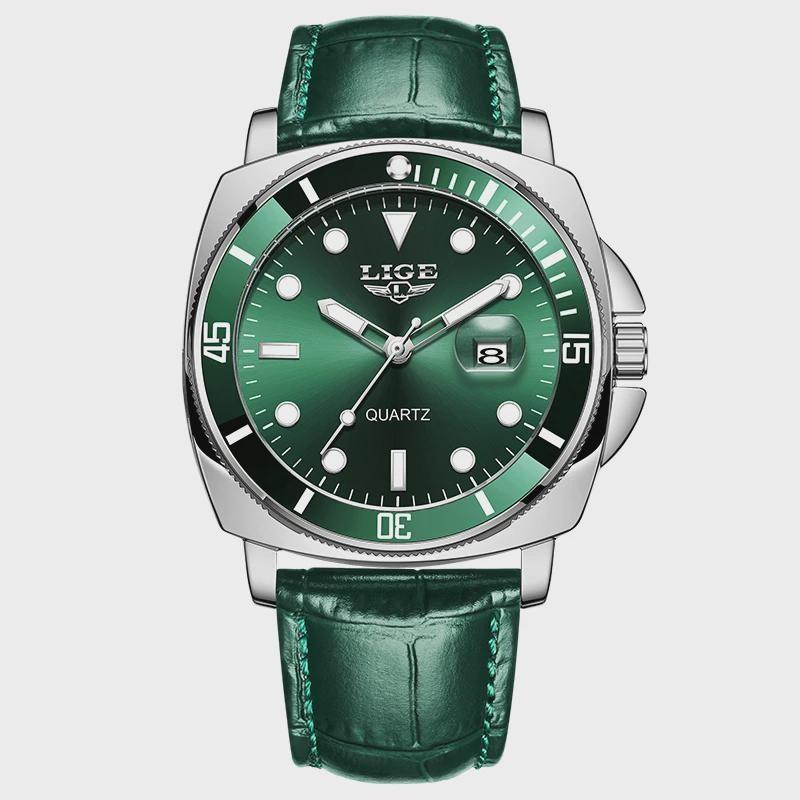 Роскошные Мужские Деловые Часы Мужские Нержавеющая Сталь Кварцевые Часы Светящиеся Дата Наручные Часы belt