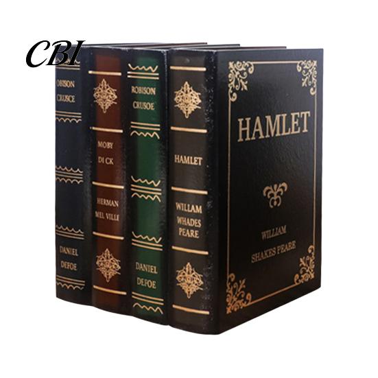 Libro Segreto Contenitore Decorazioni Finte, Design Vuoto con Coperchio Ribaltabile, Scatola Decorativa Stile Scatola Vintage, per Tavolino, Esposizione su Libreria