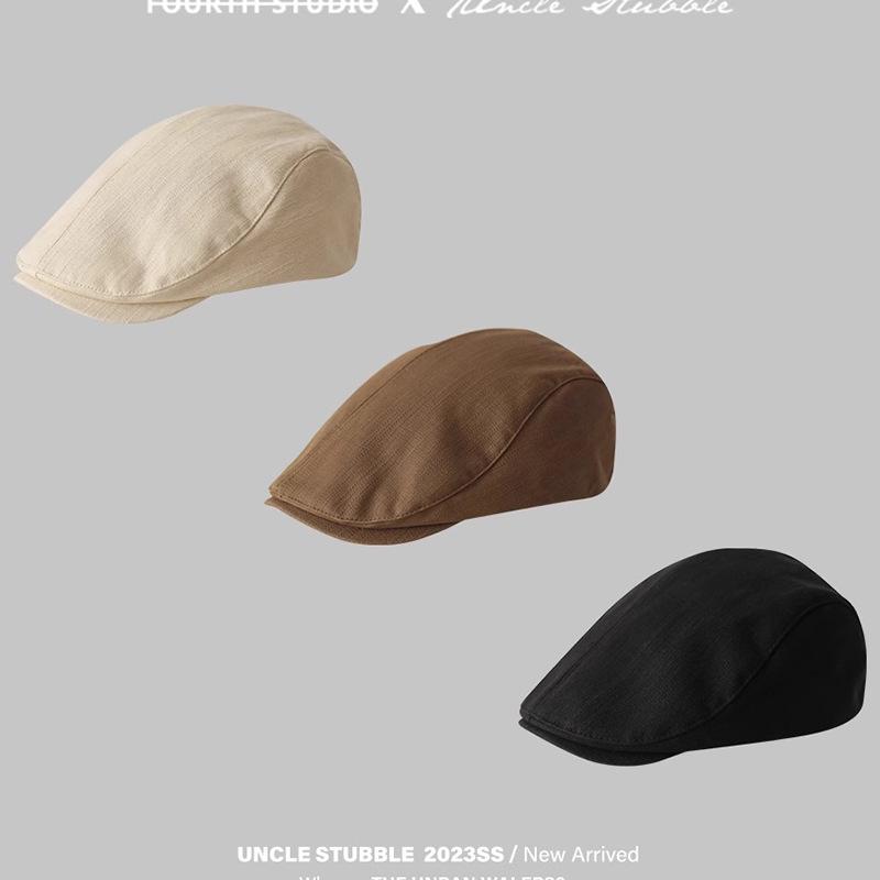Vintage Japanese Summer Duckbill Cap: Retro Street Style for Men and Women