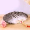 Vintage Chinese Fan Gooses Feather Wedding Party Fan Dance Feather Hand Fan Photograph Props Wood Craft Decorations Fan