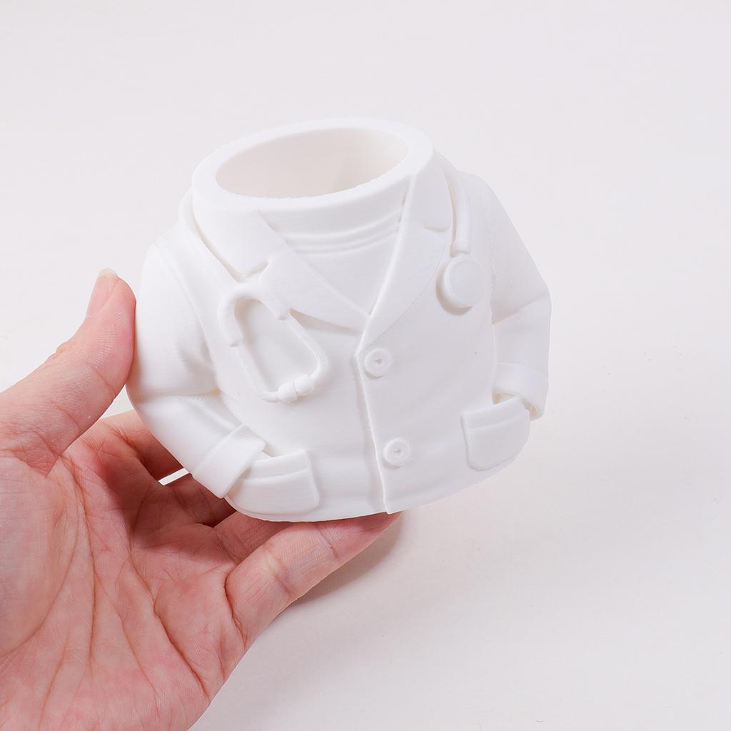 Doctor-themed pen holder desktop storage rack for study, office, and home, can hold stationery and serve as decoration cute gift