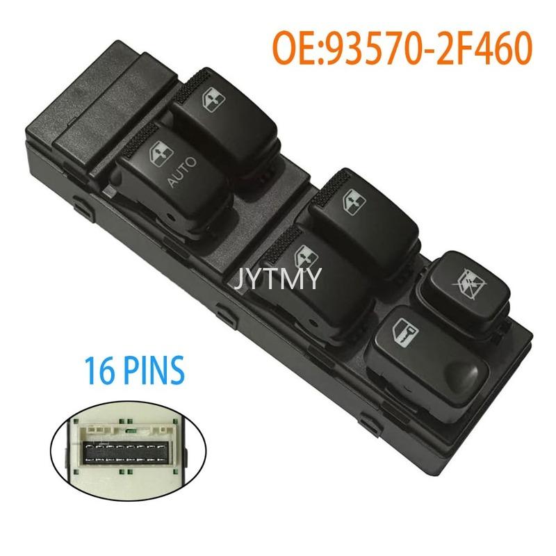 

Front Left LHD Electric Power Window Lifter Control Switch for Kia Cerato 2004 2005 2006 2007 2008 2009 16 P Car Accessories