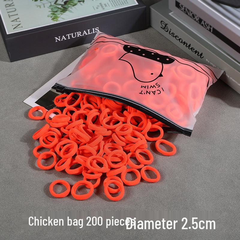 High-Elasticity Hair Ties for Girls - Gentle on Hair, Perfect for Children's Hairstyles