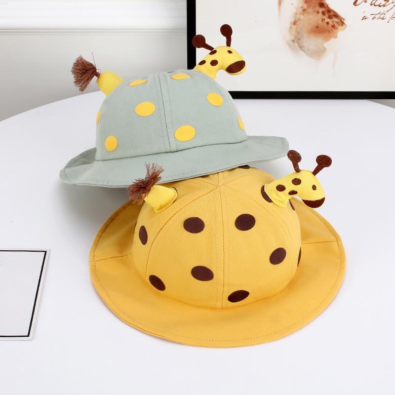 Cute Cotton Deer Bucket Hat For Baby Toddler Boy Girl Summer Spring Autumn