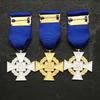 Médaille, emblème étranger, médaille commémorative, épi de blé, médaille croix, cadeau de Noël, petits cadeaux de bas de Noël